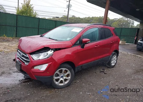 2021 Ford Ecosport Se из США, поврежденный, VIN MAJ6S3GL6MC403688